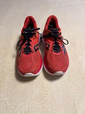 Saucony Men’s Red and Black Performance Sneakers